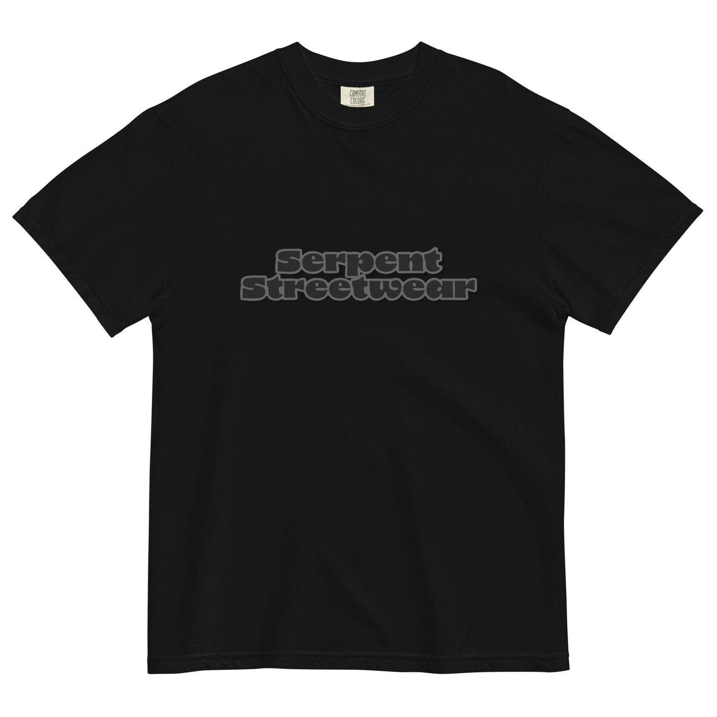 Serpent Streetwear Gray Lettering Shirt